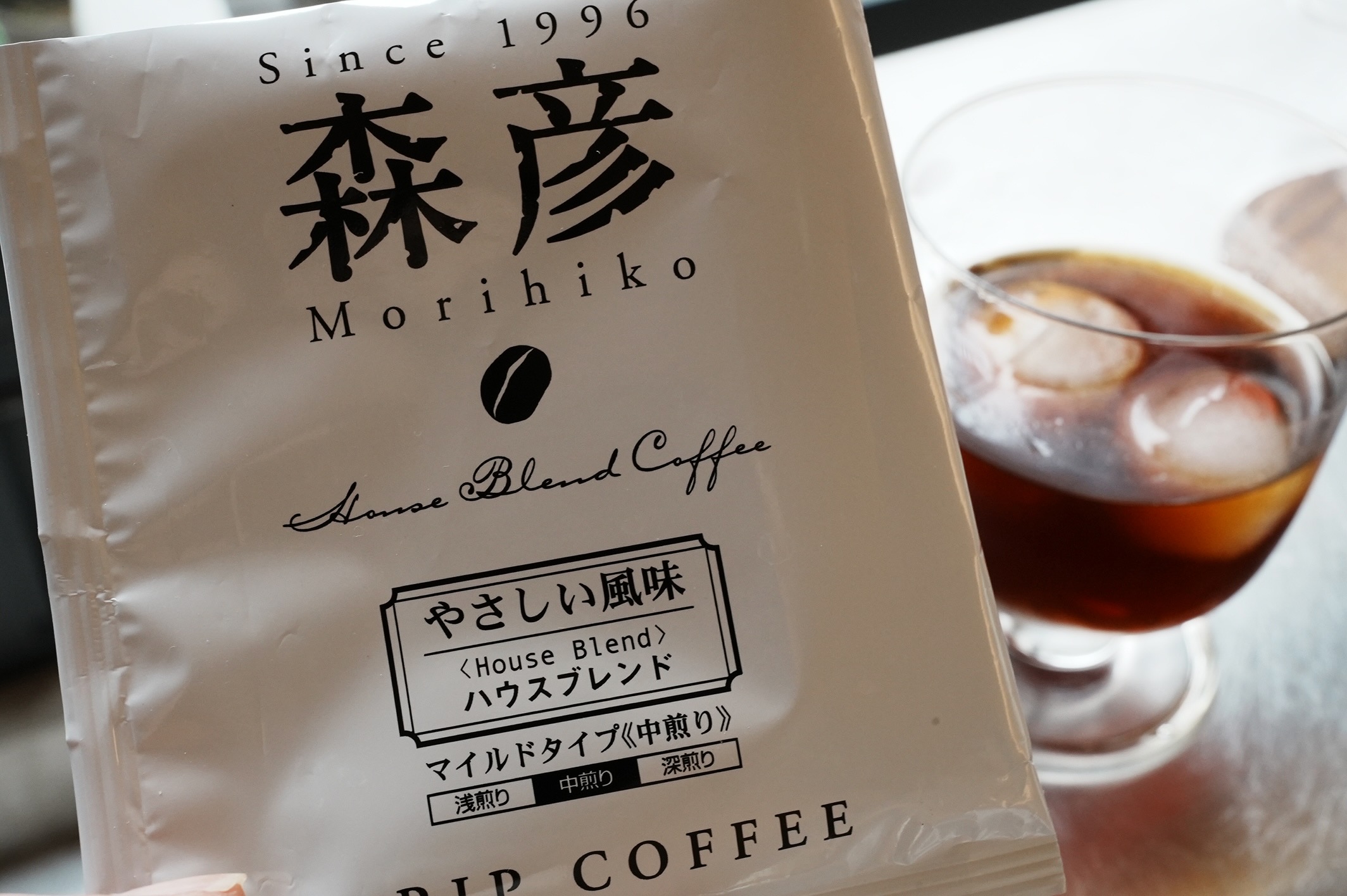 日本濾掛咖啡推薦，森彥掛耳包，用浸泡法，明顯花香，可以天天喝的咖啡